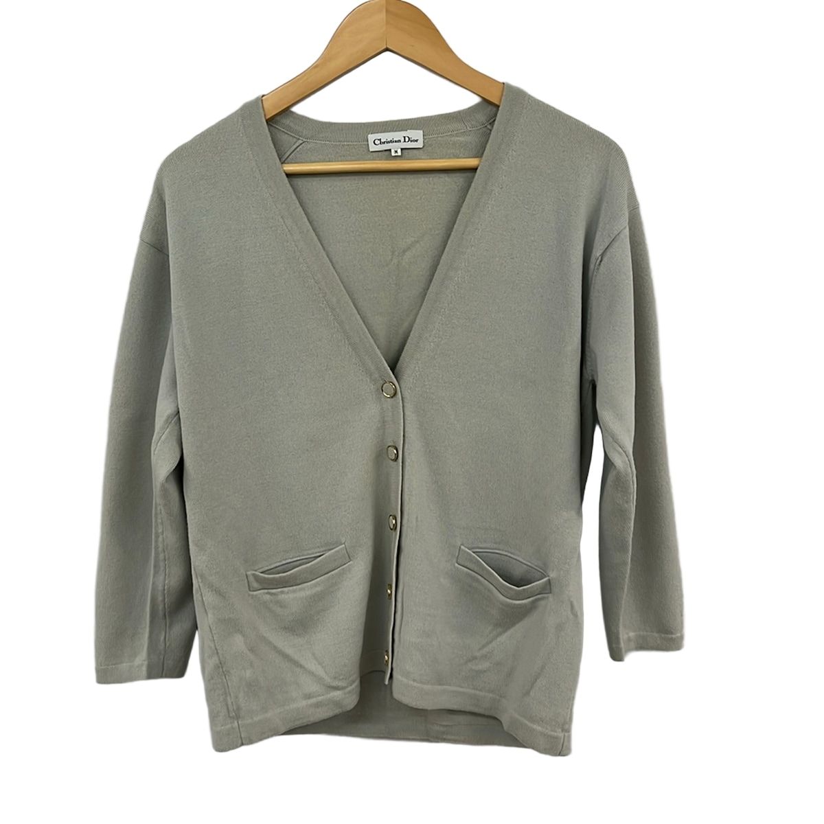 Dior Cardigan M Light Gray