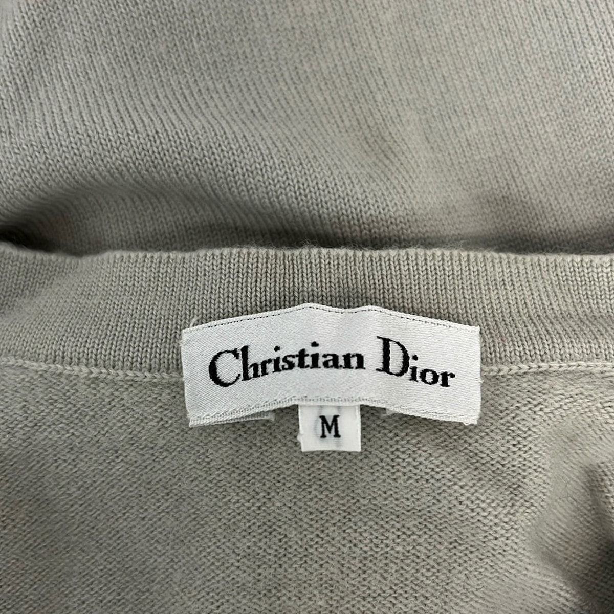 Dior Cardigan M Light Gray — view 3