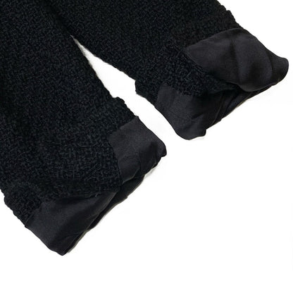 Chanel Coat 38 M Black Long Sleeve Tweed Short Length Winter Autumn Wool — view 6