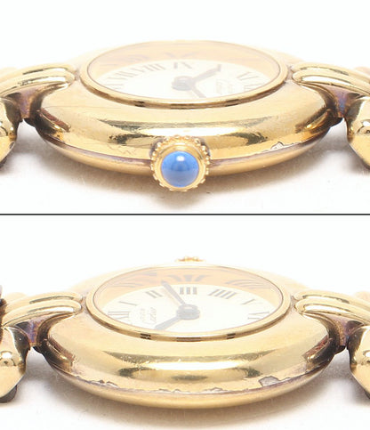 Cartier Watch 925 Must Corize Vermeille Quartz White — view 6