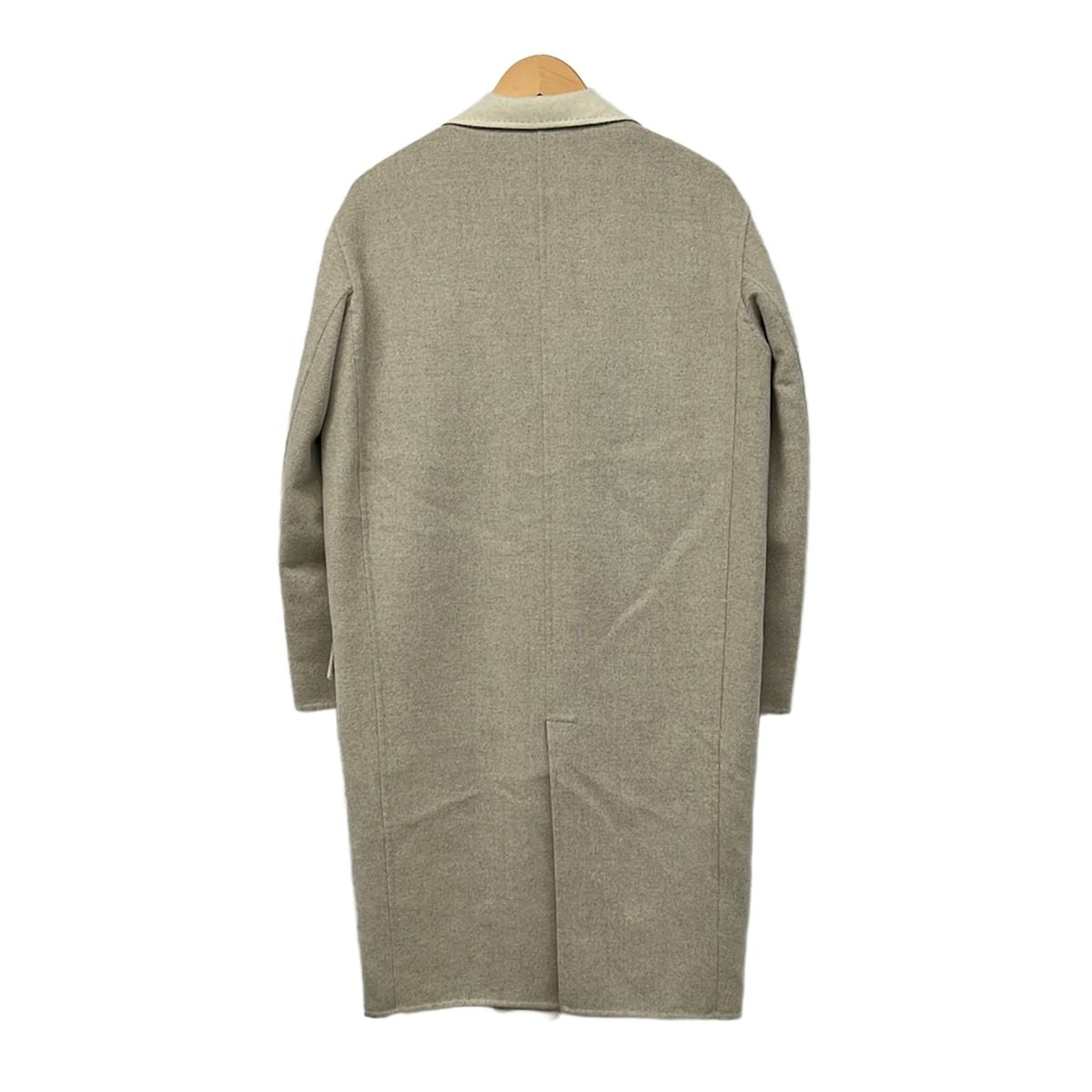 Loro Piana Coat IT 46 Beige Ivory Long Sleeve Winter Collaboration — view 2