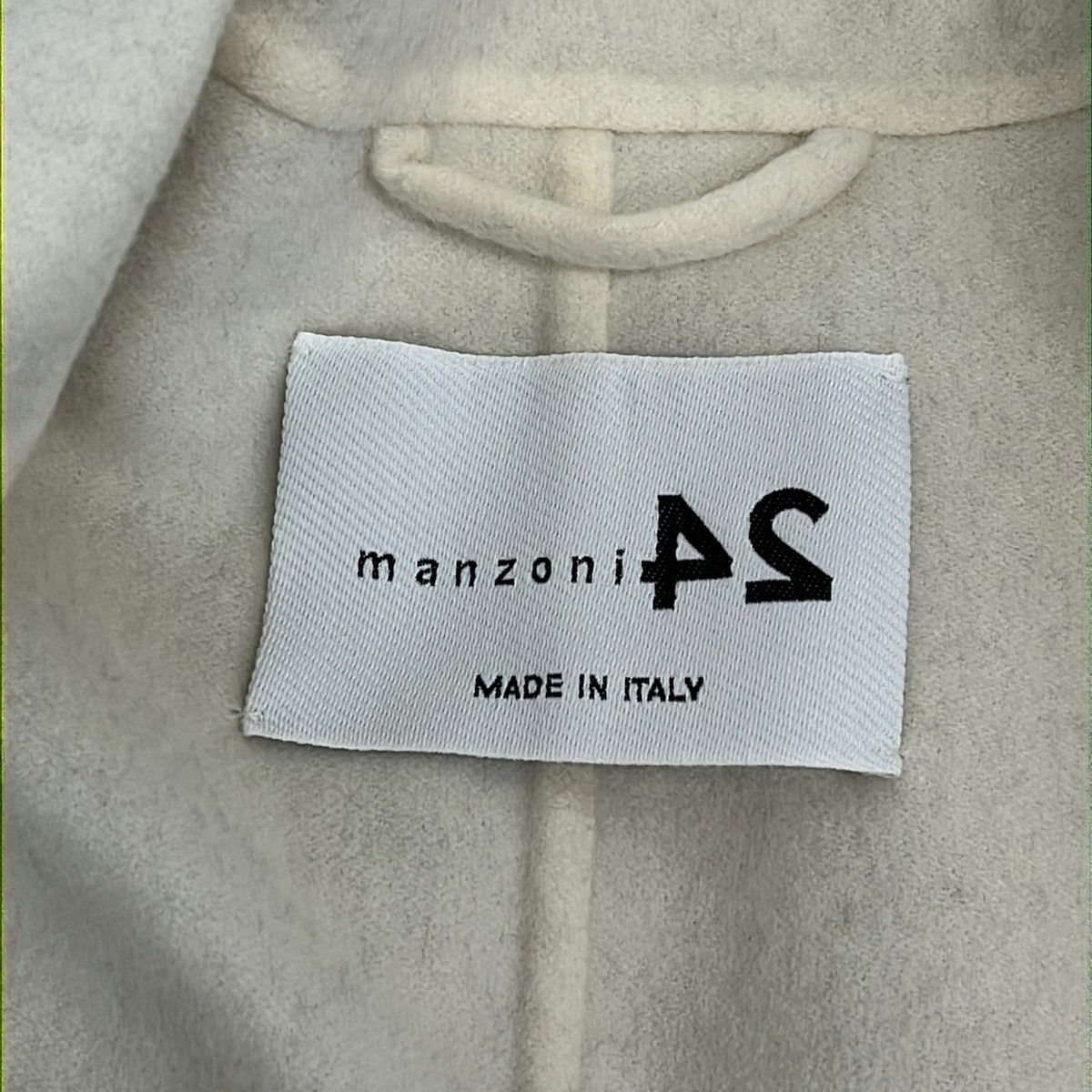 Loro Piana Coat IT 46 Beige Ivory Long Sleeve Winter Collaboration — view 3