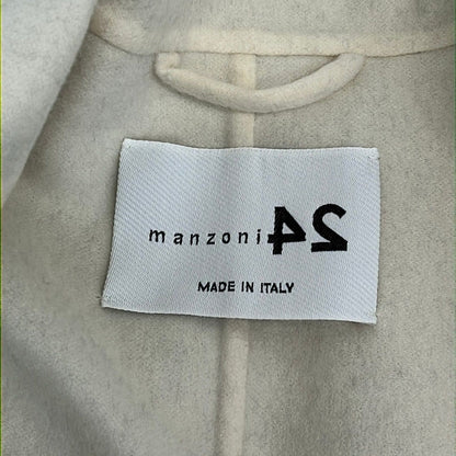 Loro Piana Coat IT 46 Beige Ivory Long Sleeve Winter Collaboration — view 3