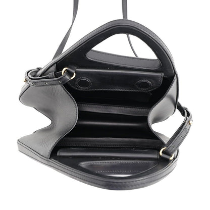Loewe Architect Soft Natural Calfskin 2-Way Shoulder Bag Black — view 6