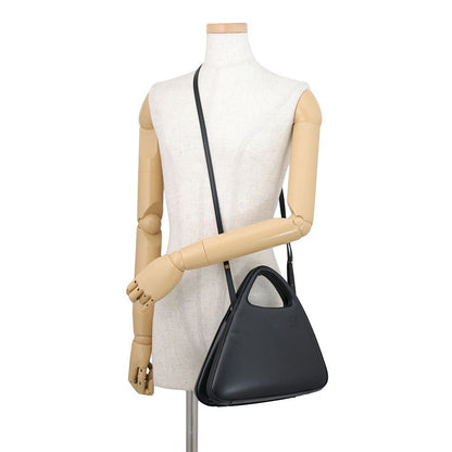 Loewe Architect Soft Natural Calfskin 2-Way Shoulder Bag Black — view 5