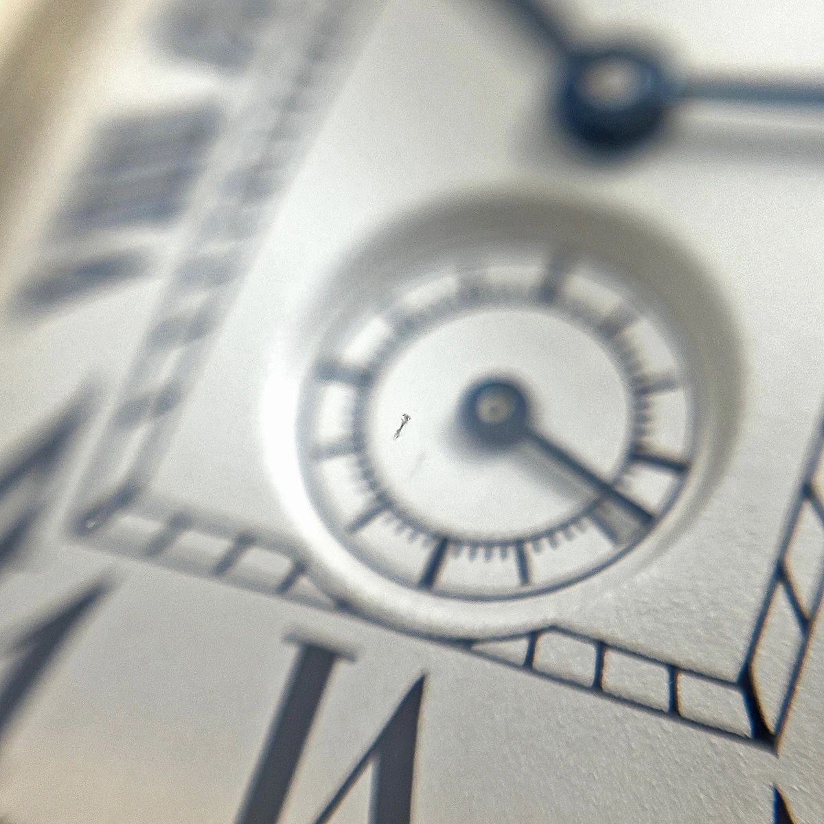 Cartier Tank American Wristwatch YG Leather Quartz Ivory Watch — view 6