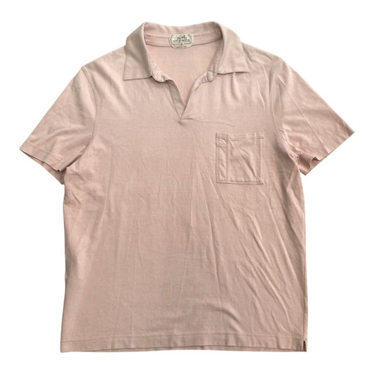 Hermes Skiper Polo Shirt Top M Pink