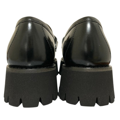 Gucci Lug Sole Horsebit Loafers Black 34.5 — view 4