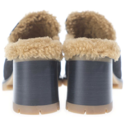 Hermes Flor 60 Constance Loafers Black Fleece — view 3