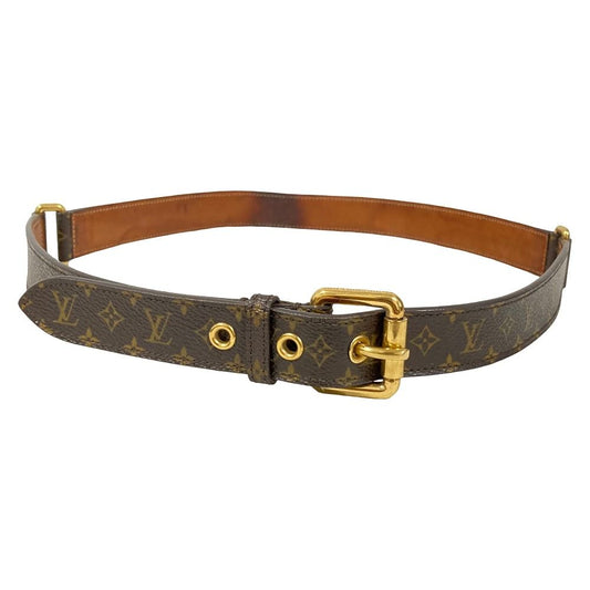 Louis Vuitton Ceinture Trio Monogram Belt 85 34 Brown
