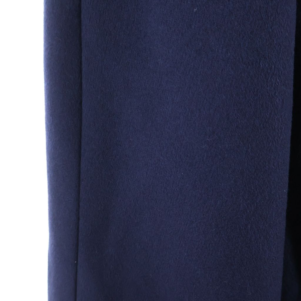 Gucci Wool Cape Coat Long Navy 46 — view 5