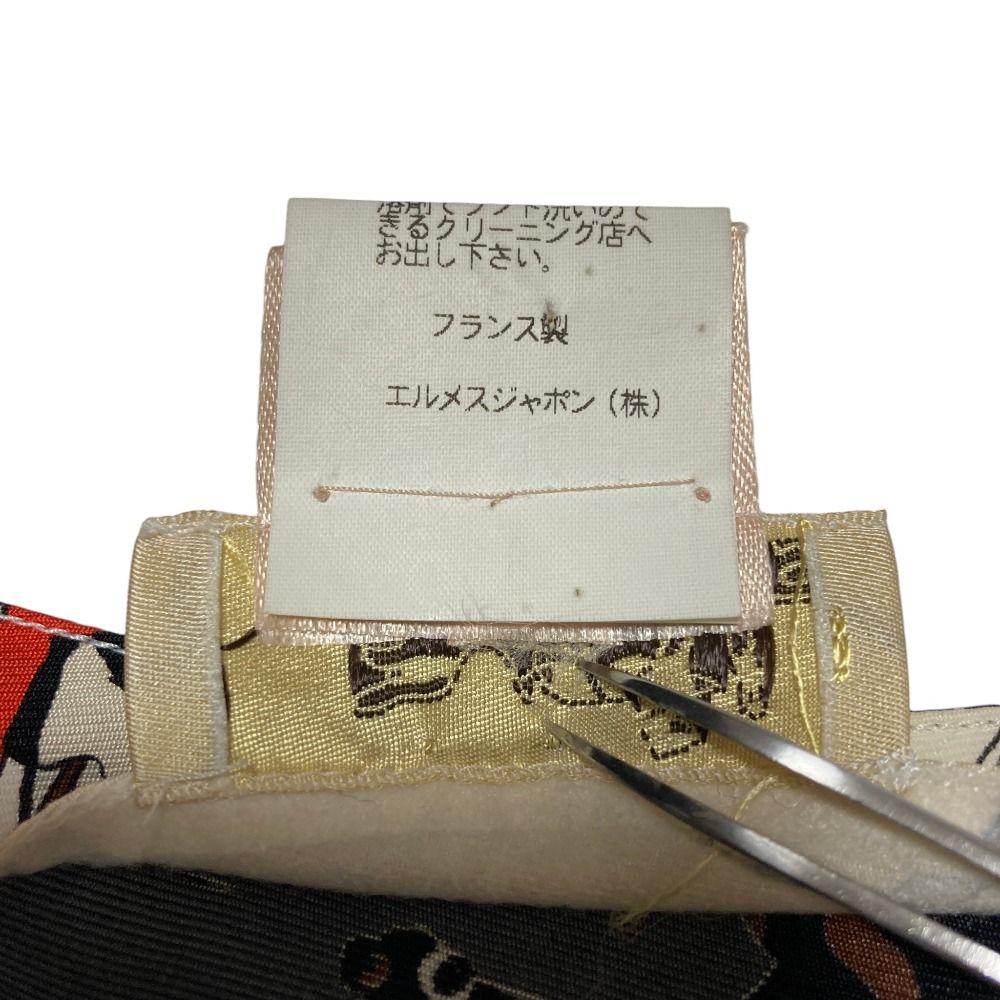 Hermes Jockey Silk T-Shirt 40 Beige — view 8