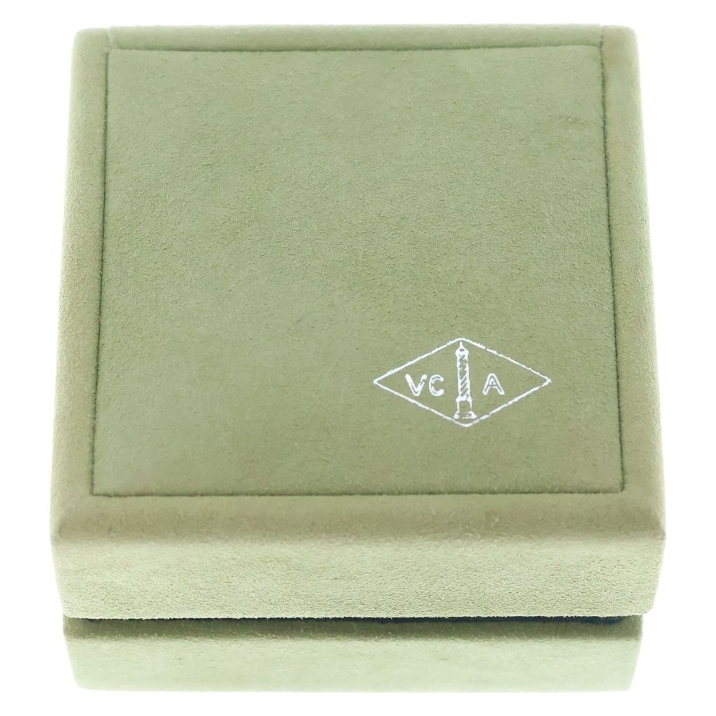 Van Cleef & Arpels Vintage Alhambra Mother of Pearl 18K Yellow Gold Earrings — view 6