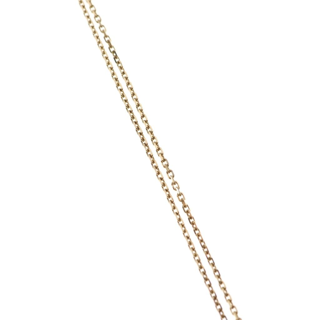 Van Cleef & Arpels Vintage Alhambra Pin Creasing Bull 18K Pink Gold Necklace — view 5