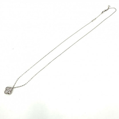 Van Cleef & Arpels Large Necklace Sweet Alhambra 18K White Gold 18K White Gold Diamond — view 7