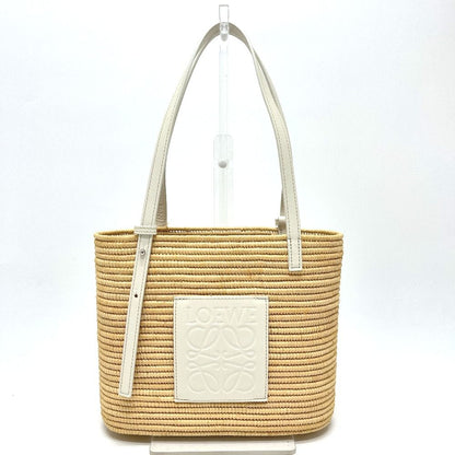 Loewe Tote Bag Small Square Basket Beige