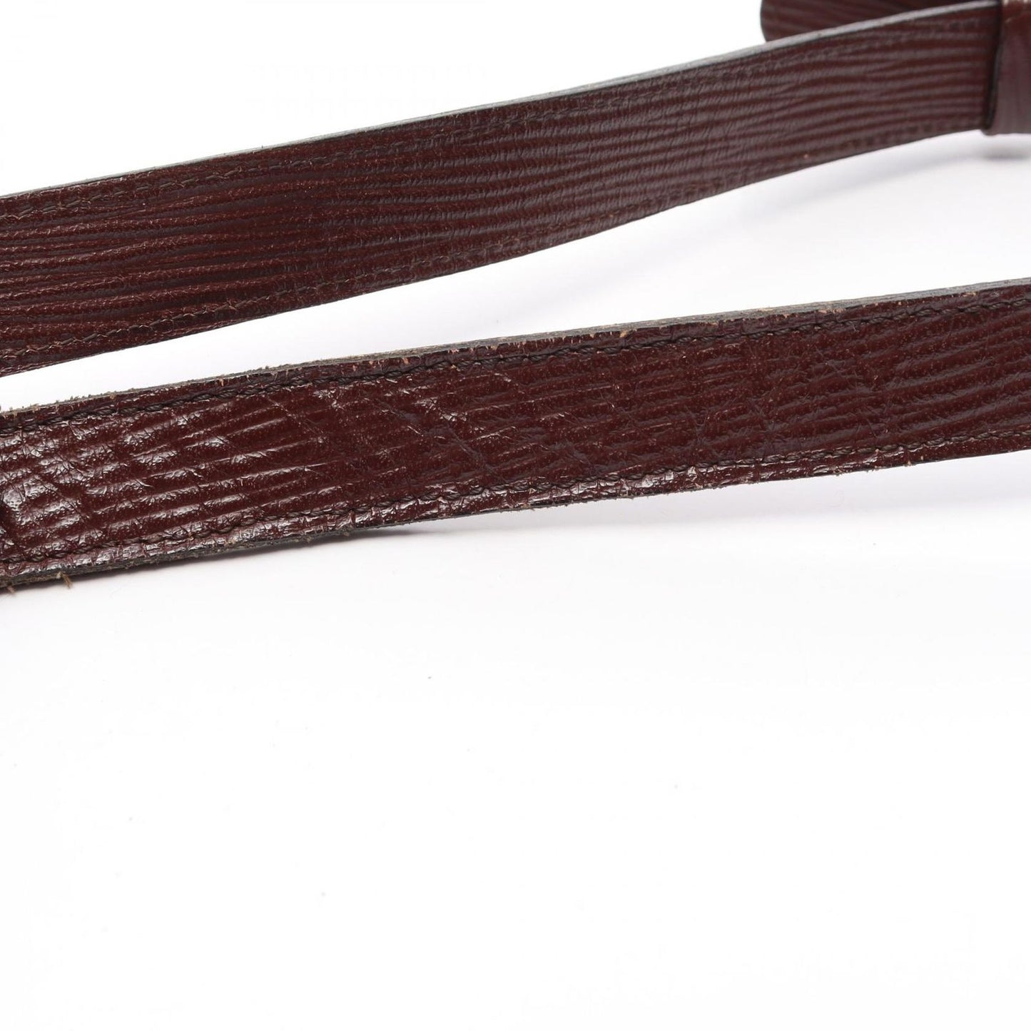Celine Shoulder Bag Macadam Brown Canvas Leather — view 7