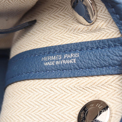 Hermes Handbag Neo Garden 23 Blue Tie — view 4