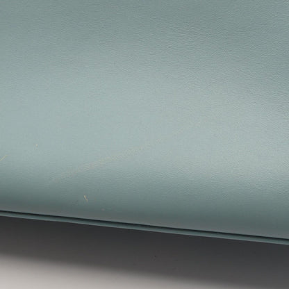 Balenciaga le Dis 2-Way Light Blue Leather Handbag — view 7