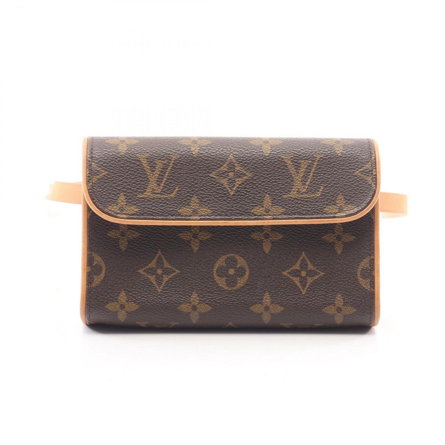 Louis Vuitton Waist Bag Pochette Florentine Monogram with Bouton Pression Canvas