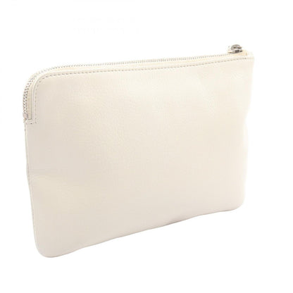 Balenciaga Clutch Everyday Pouch White Leather — view 2