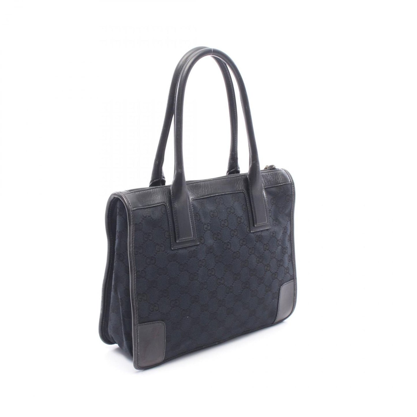 Gucci Tote Bag GG Canvas Leather — view 2