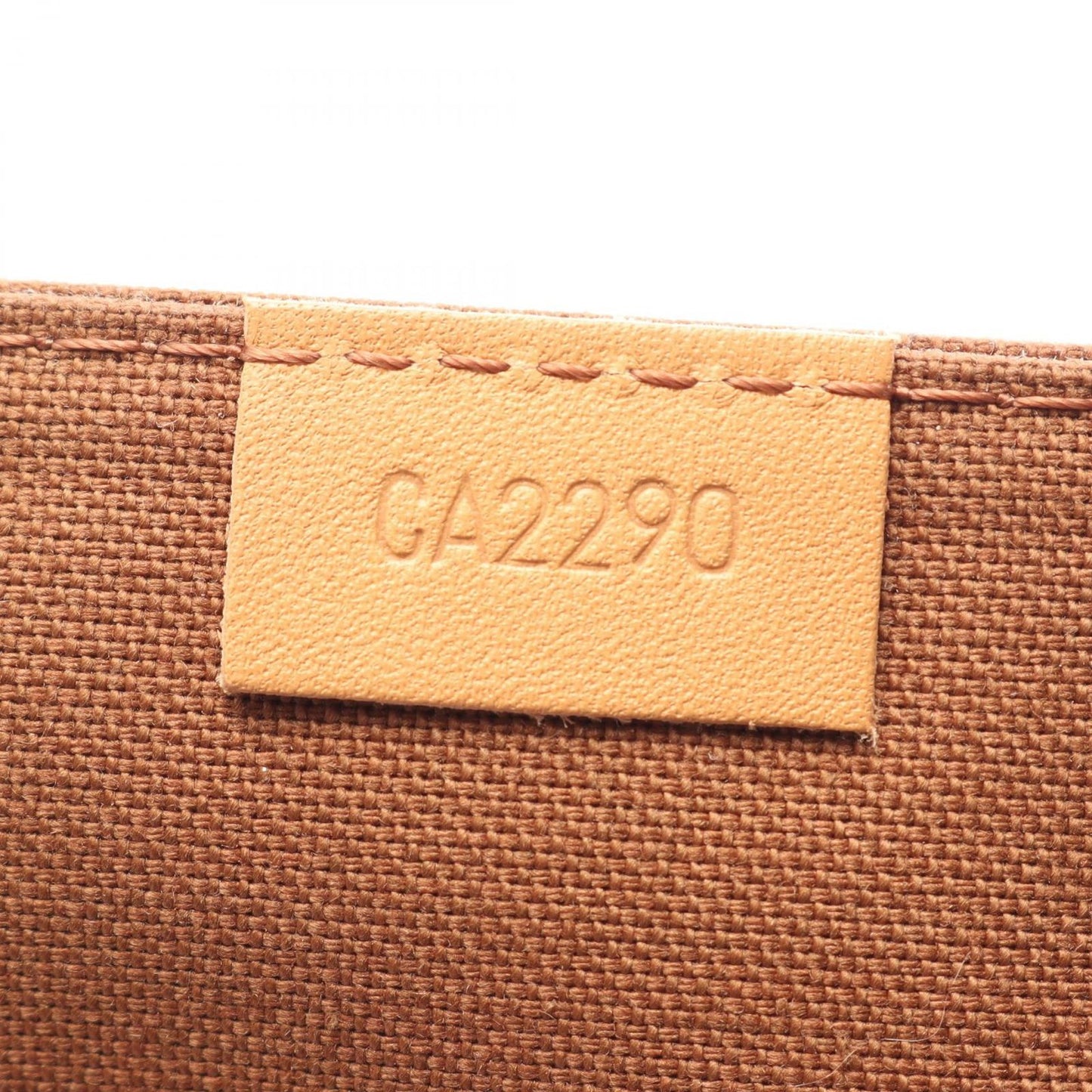 Louis Vuitton Petite Sac Plat Monogram 2-Way Canvas Leather Handbag — view 5