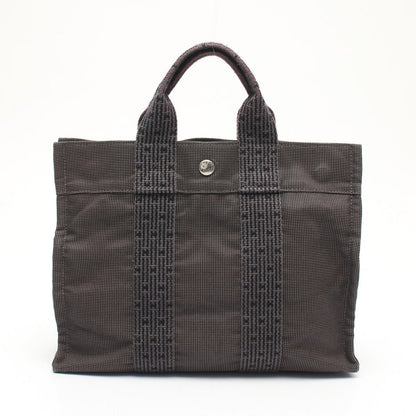 Hermes Tote Bag Her Line PM Gray Canvas