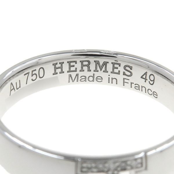 Hermes Everhera Crest Sling Diamond 49 Ring — view 6