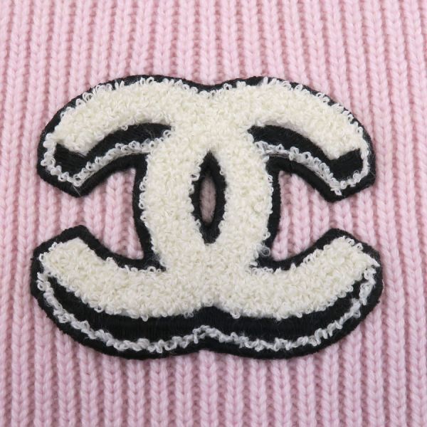 Chanel Scarf Scarves Pink — view 4