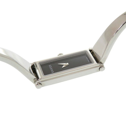 Gucci SS Black Silver Quartz Watch Dial — view 7