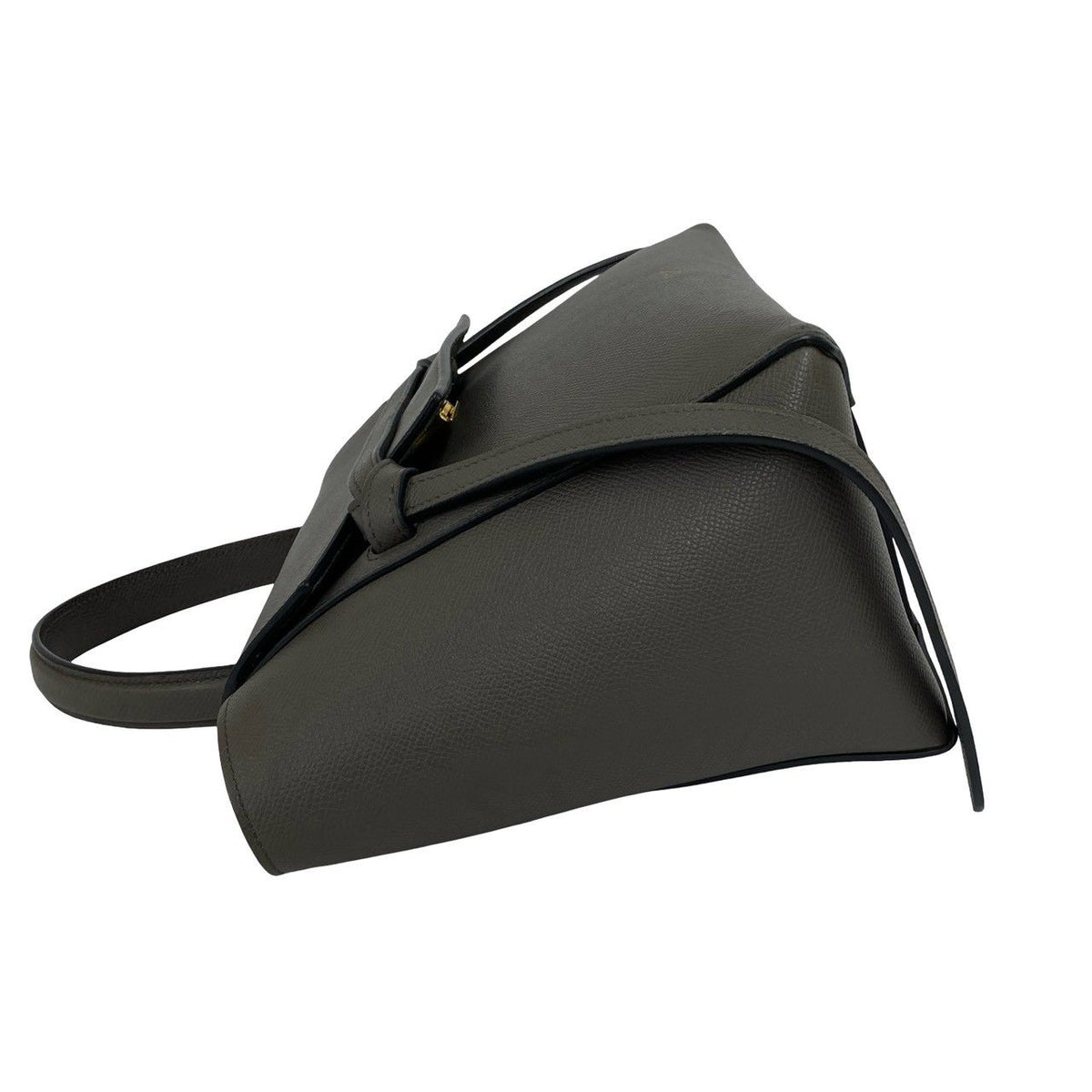 Celine Belt Bag Micro Leather 2-Way Mini Tote Gray — view 5