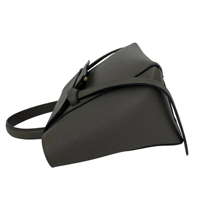 Celine Belt Bag Micro Leather 2-Way Mini Tote Gray — view 5