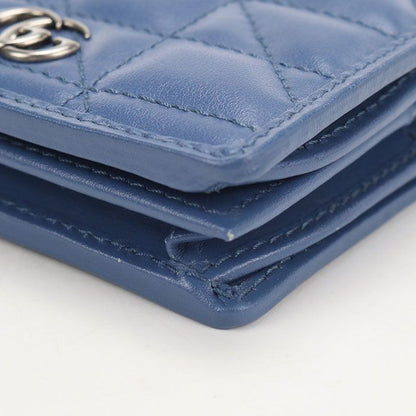 Gucci Small Wallet Double Bifold Quilted Leather — view 7