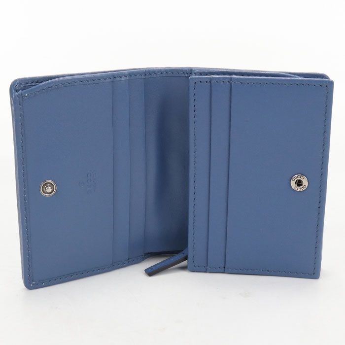 Gucci Small Wallet Double Bifold Quilted Leather — view 3