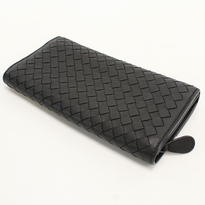 Bottega Veneta Large Flap Wallet Intrecciato Bifold Lambskin — view 2