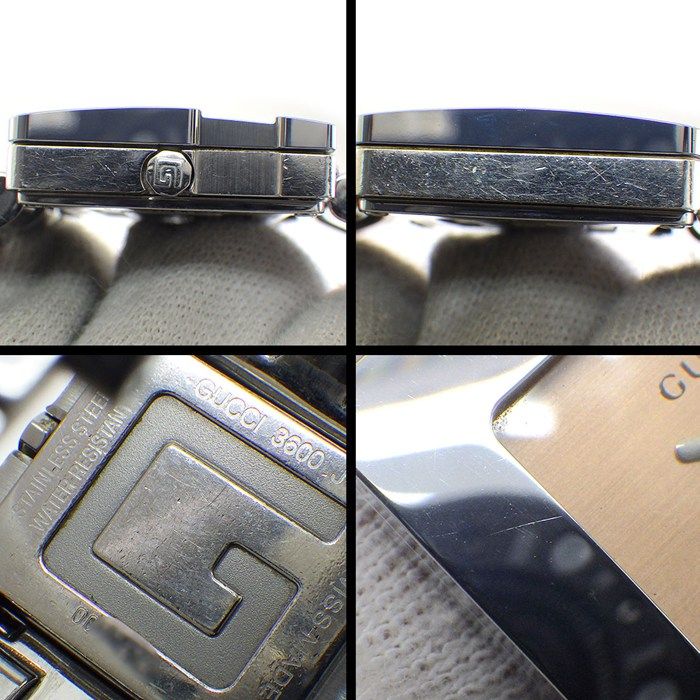Gucci Watch Square Brown Dial SS Quartz Analog — view 5