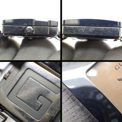Gucci Watch Square Brown Dial SS Quartz Analog — view 5