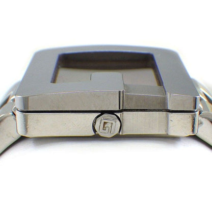 Gucci Watch Square Brown Dial SS Quartz Analog — view 2