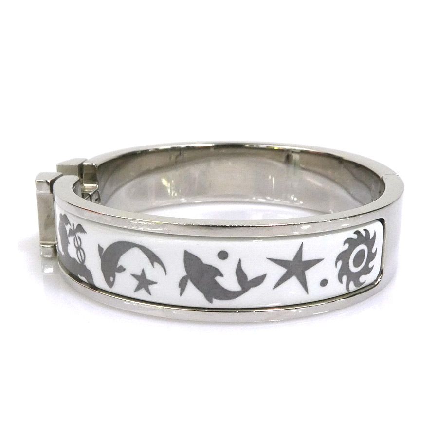 Hermes Bracelet Bangle Clic H — view 4