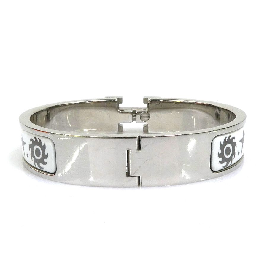 Hermes Bracelet Bangle Clic H — view 3