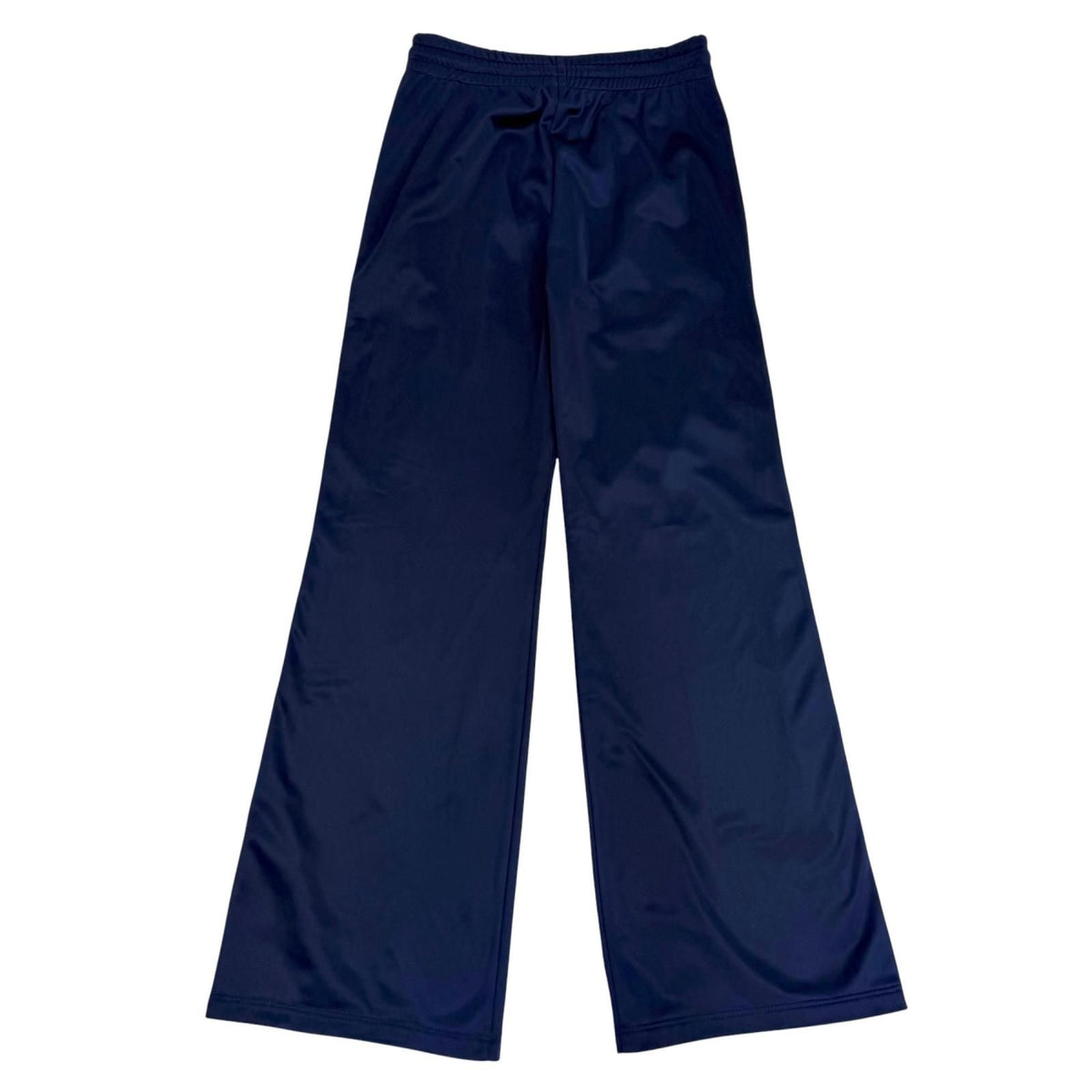 Celine Logo Embroidery Side Line Flare Track Pants Navy Orange XS — view 2