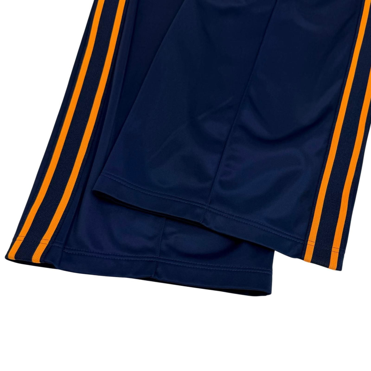 Celine Logo Embroidery Side Line Flare Track Pants Navy Orange XS — view 5