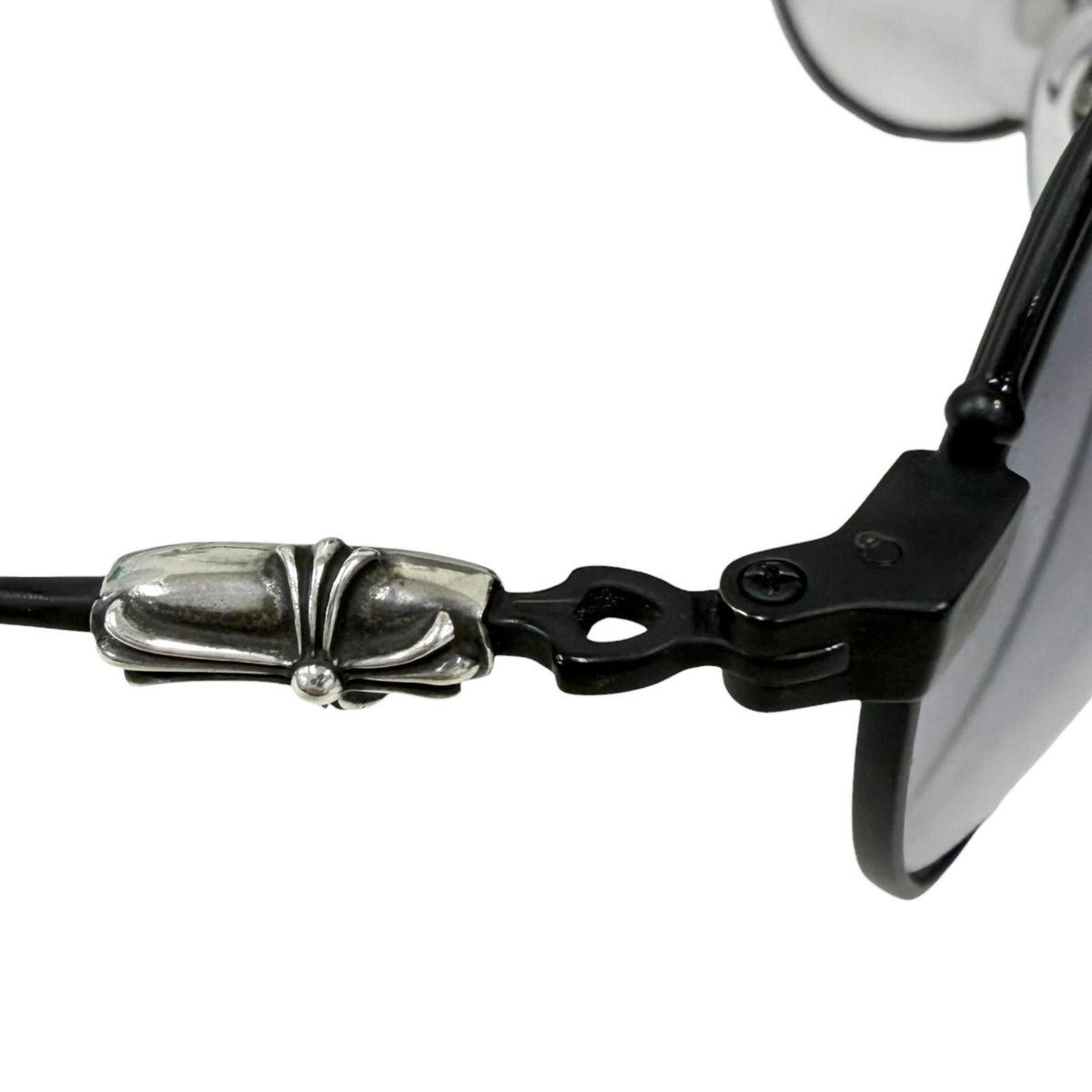 Chrome Hearts Kuf Fannaw II Cross Two Bridge Teardrop Sunglasses 66 Eyewear — view 7