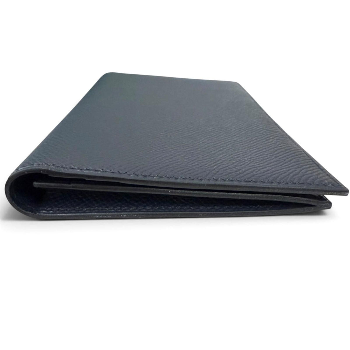 Hermes MC2 Fleming Veau Epsom Wallet Bifold Navy — view 4