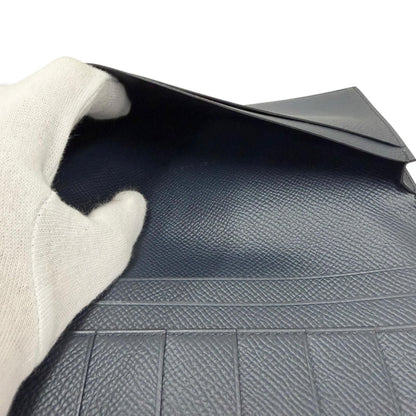 Hermes MC2 Fleming Veau Epsom Wallet Bifold Navy — view 6
