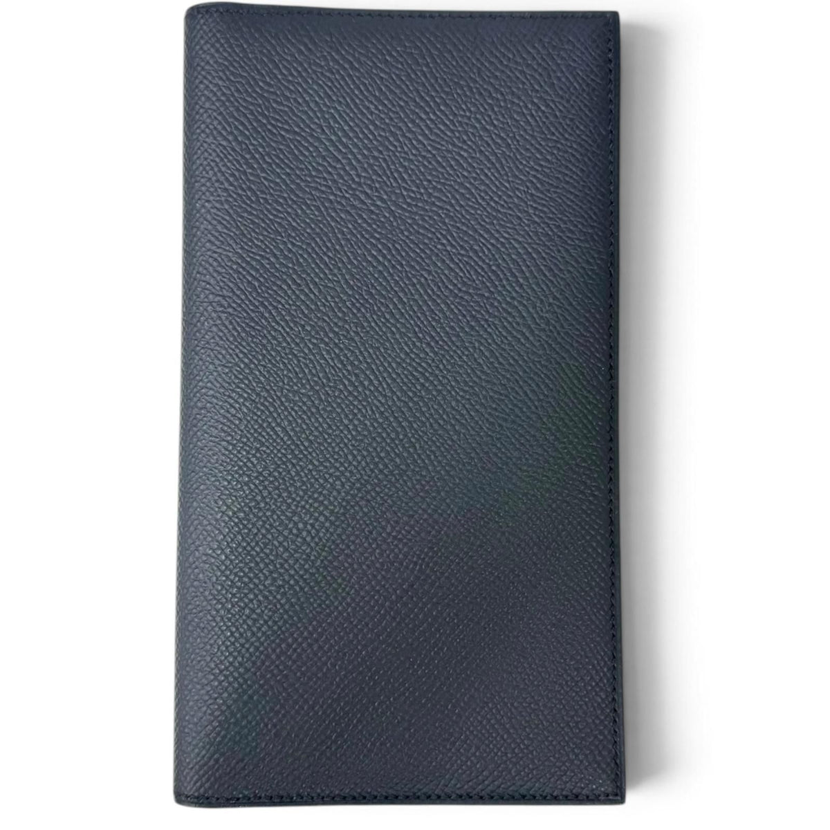 Hermes MC2 Fleming Veau Epsom Wallet Bifold Navy