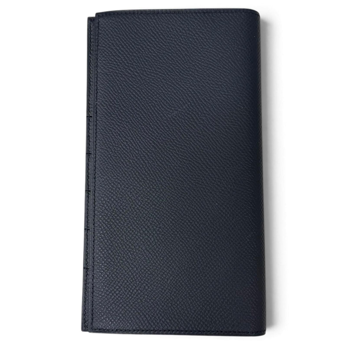 Hermes MC2 Fleming Veau Epsom Wallet Bifold Navy — view 3