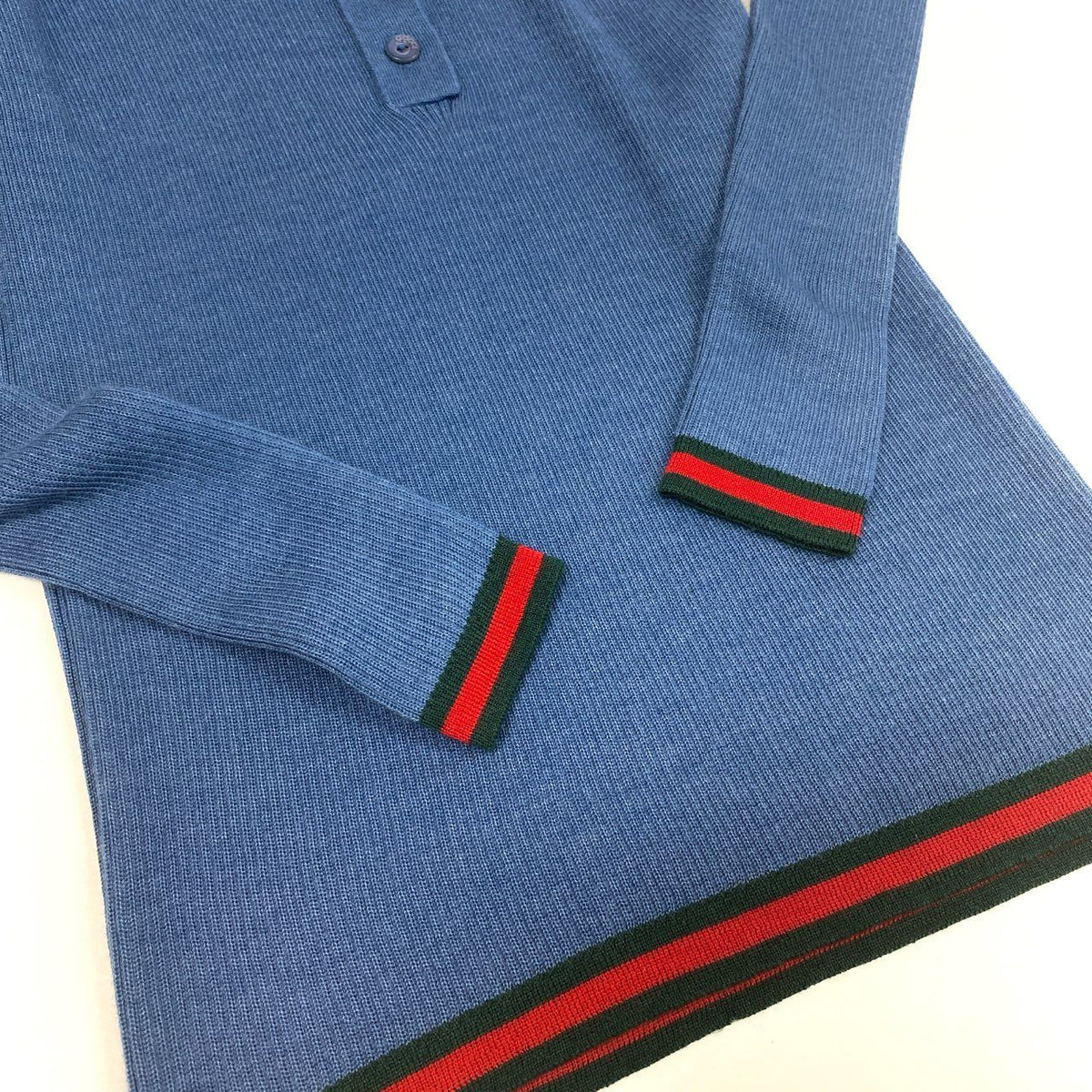 Gucci New in Cashmere Silk Polo Knit Sherry Line XS Sweater — view 5