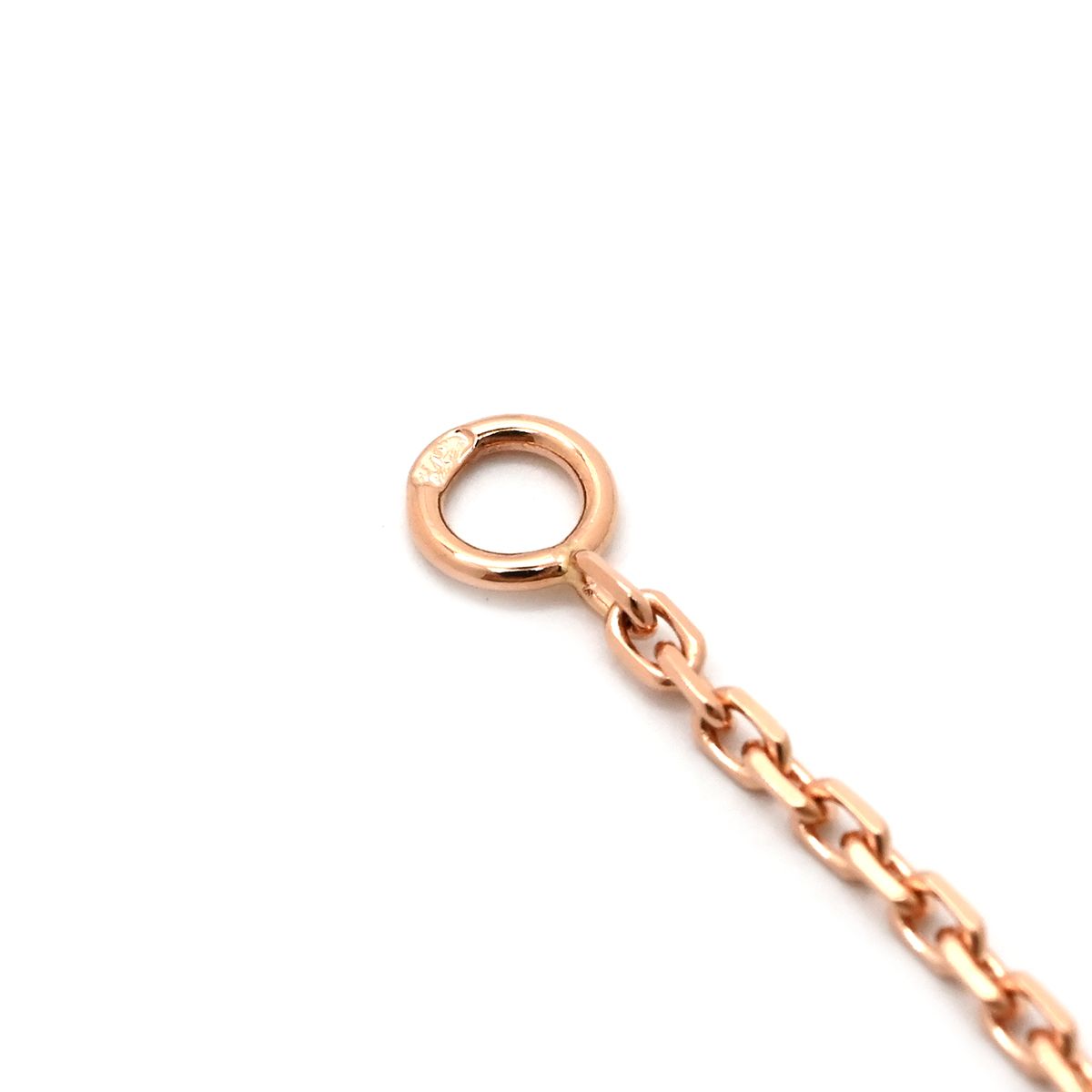 Van Cleef & Arpels Necklace Vintage Alhambra Pink Rose Gold Holiday Limited — view 6